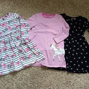 Bundle of 2 unicorn dresses size 6